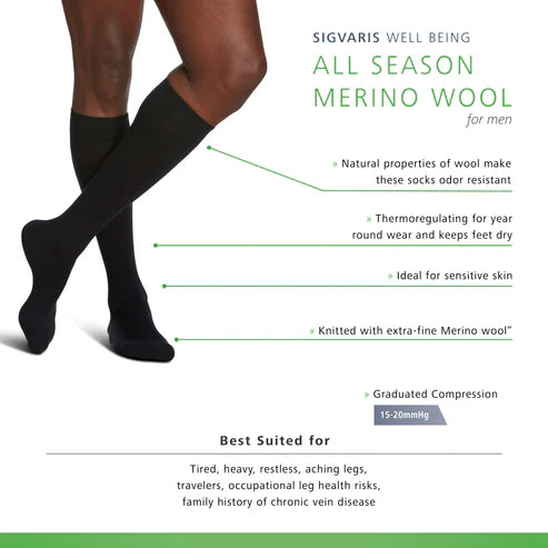 Men's All Season Merino Wool